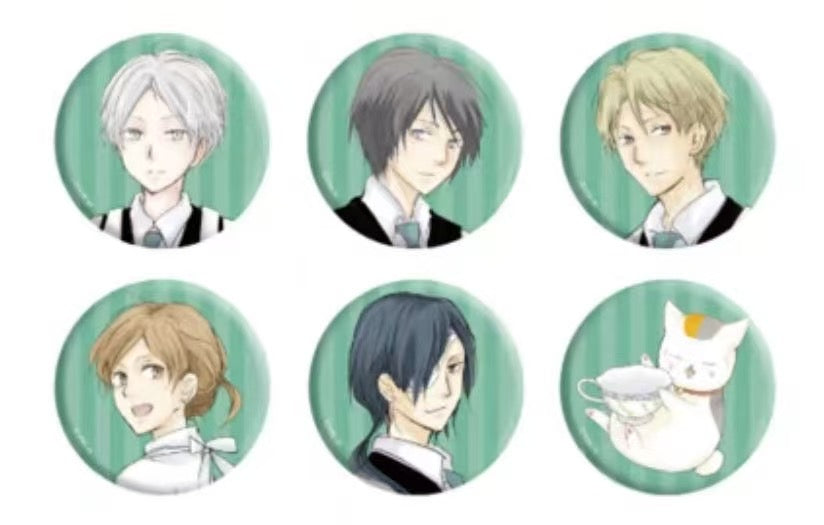 Natsume’s Book of Friends- Cafe Can Badge Collection
