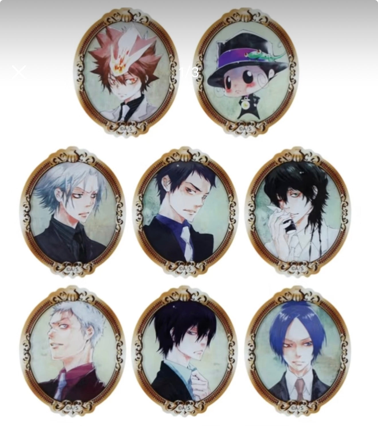 Kateikyoushi Hitman REBORN!- Original Art Frame Style Magnet Collection Vol.1