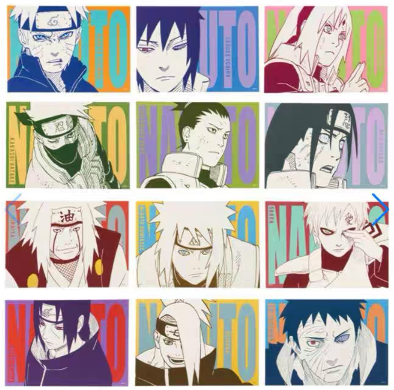 Naruto- Art Card Collection