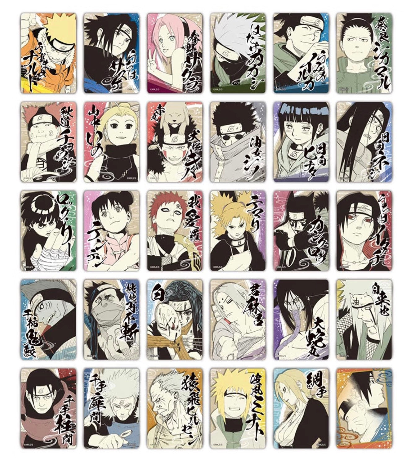 NARUTO- Original Art Magnetic Sticker