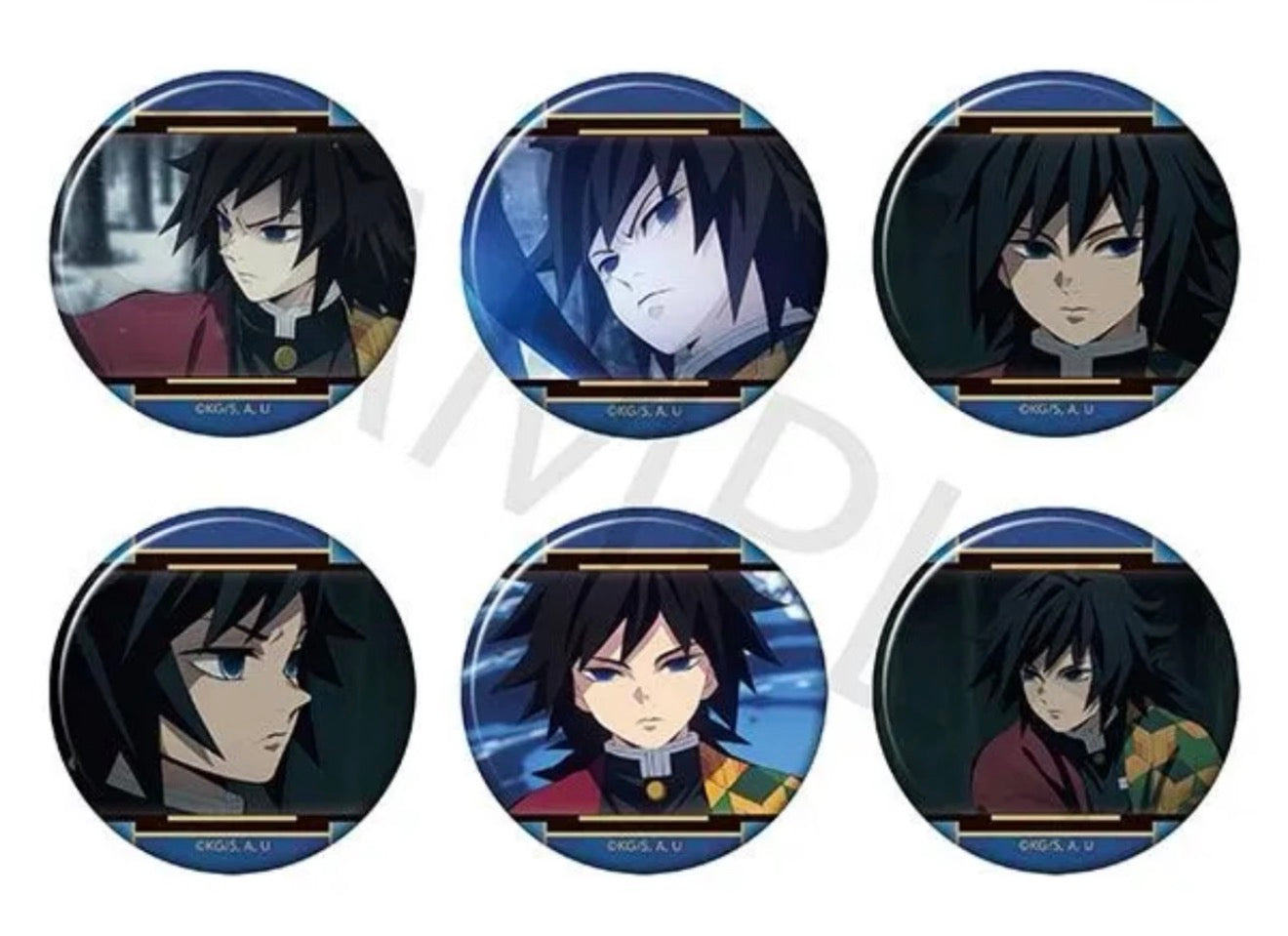 Demon Slayer-MOVIC Collection Badge-Giyu Tomioka
