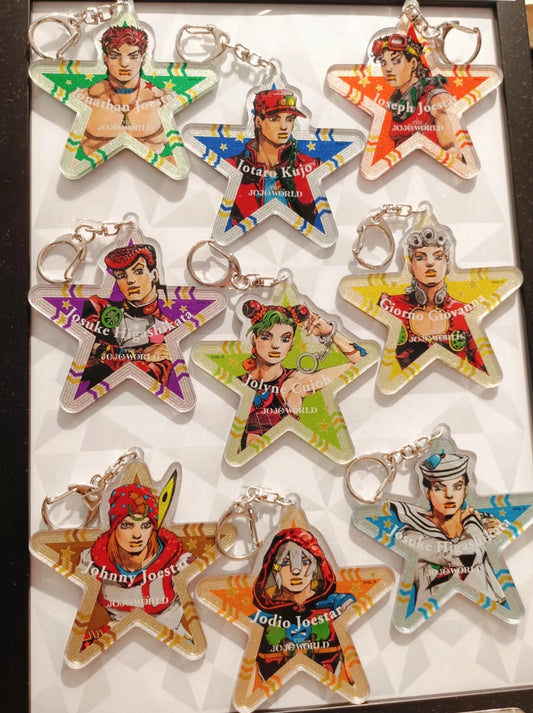 THE★JOJO WORLD Keychain