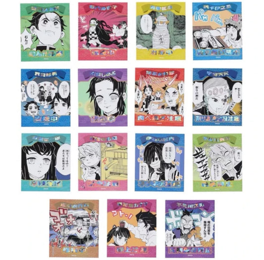 [Demon Slayer] "Attention" Collection Sticker