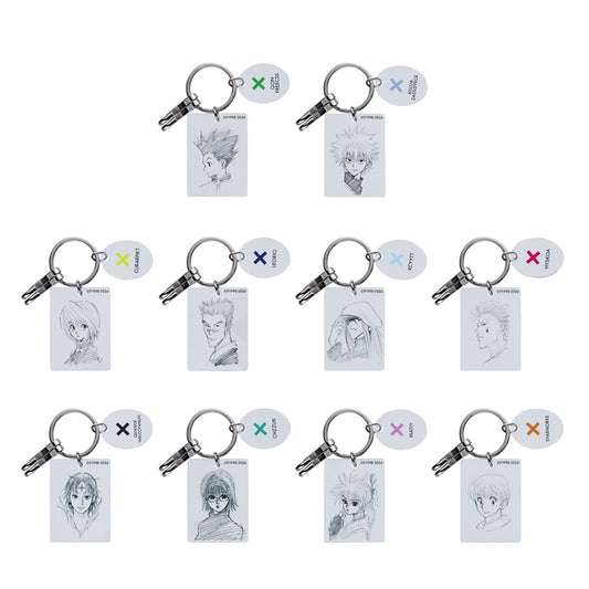 [HUNTER×HUNTER] Clear Base Keychain Series 1