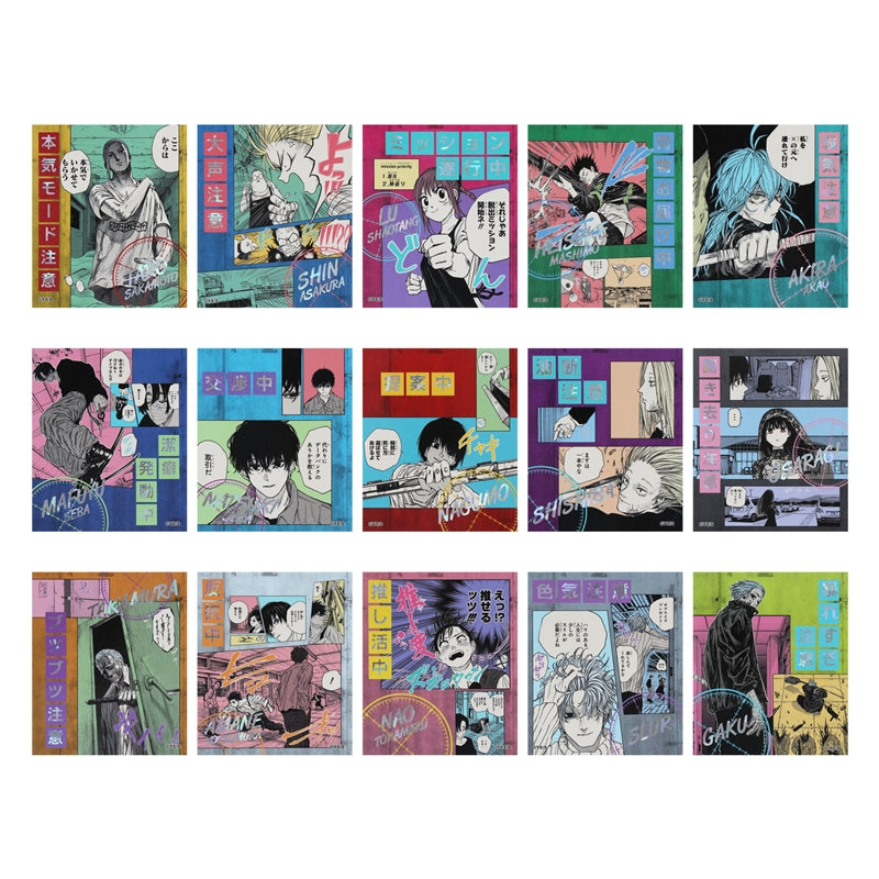 [SAKAMOTO DAYS] Attention Sticker Collection Series 1