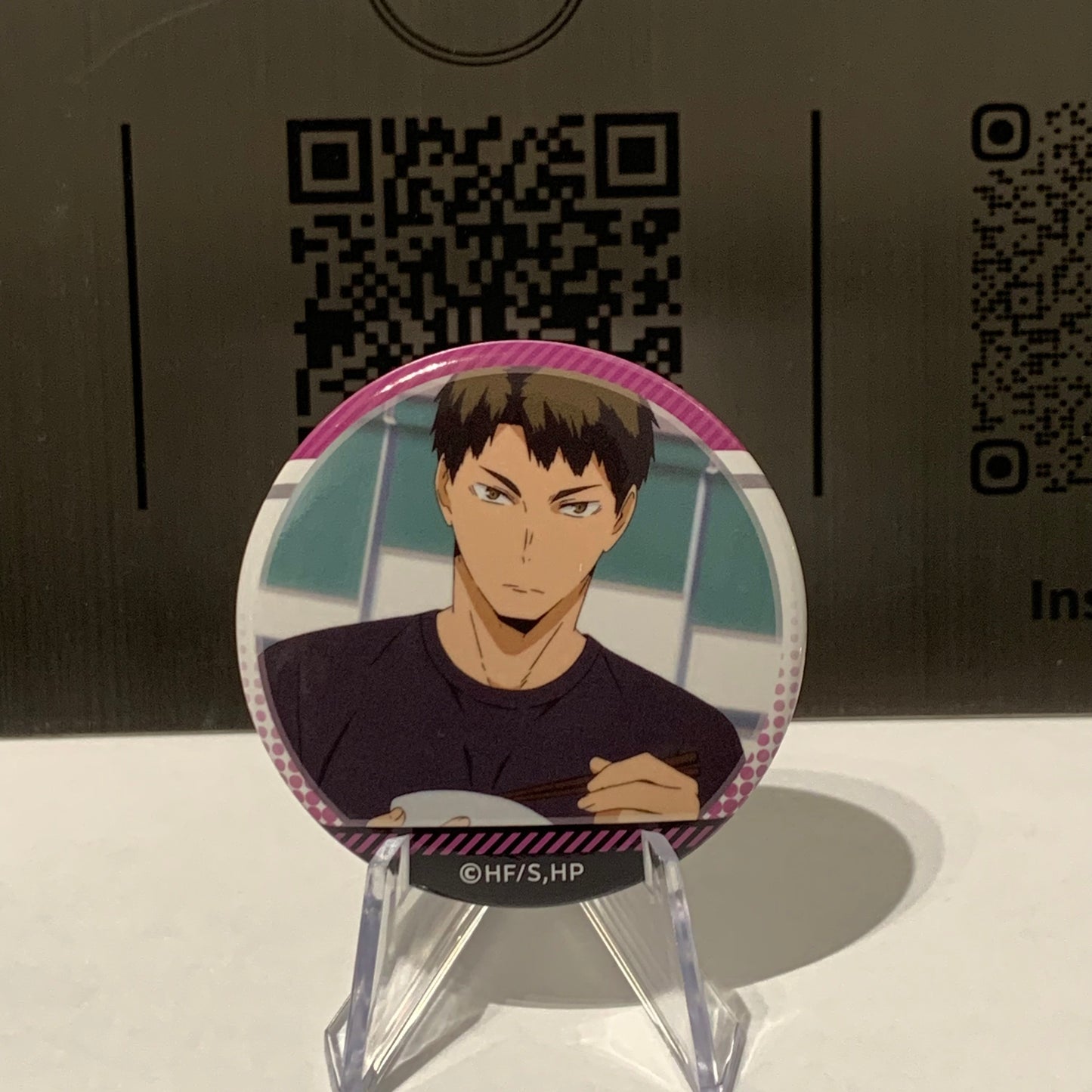[Haikyuu!!] Can Badge Collection- Wakatoshi Ushijima