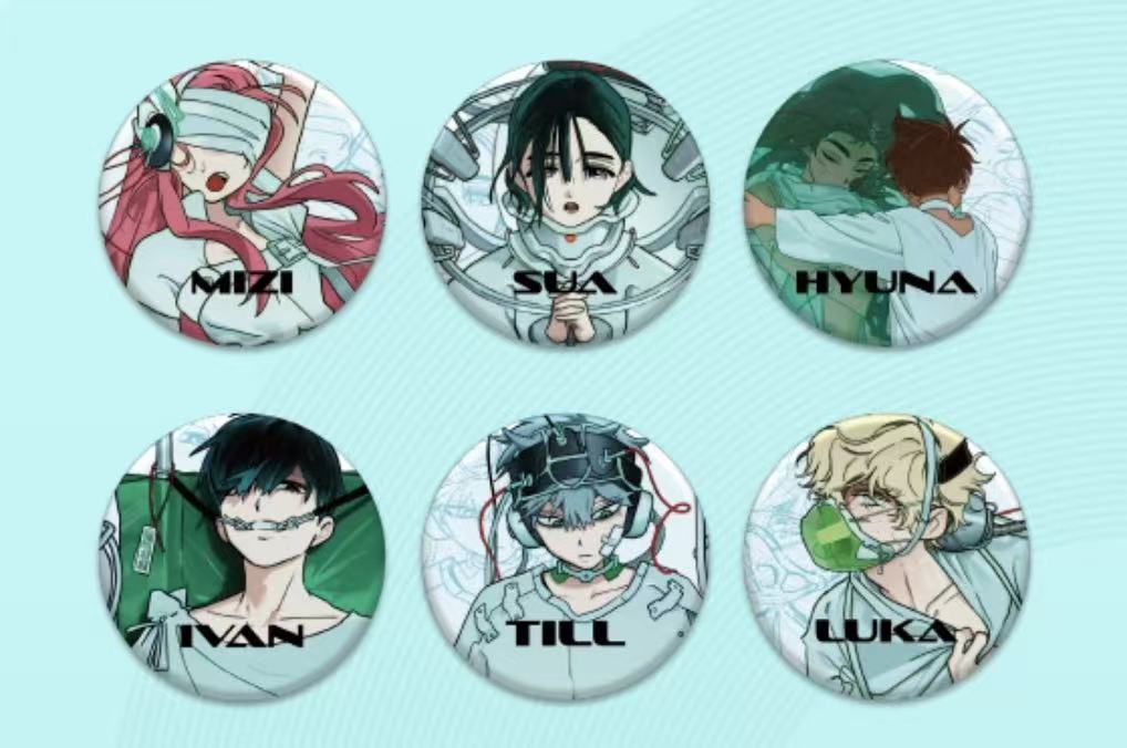 ALIEN STAGE-Anakt Garden Collection Can Badge