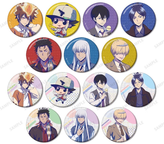 [Katekyo Hitman Reborn!] Retro Pop Ver. Glitter Can Badge Collection