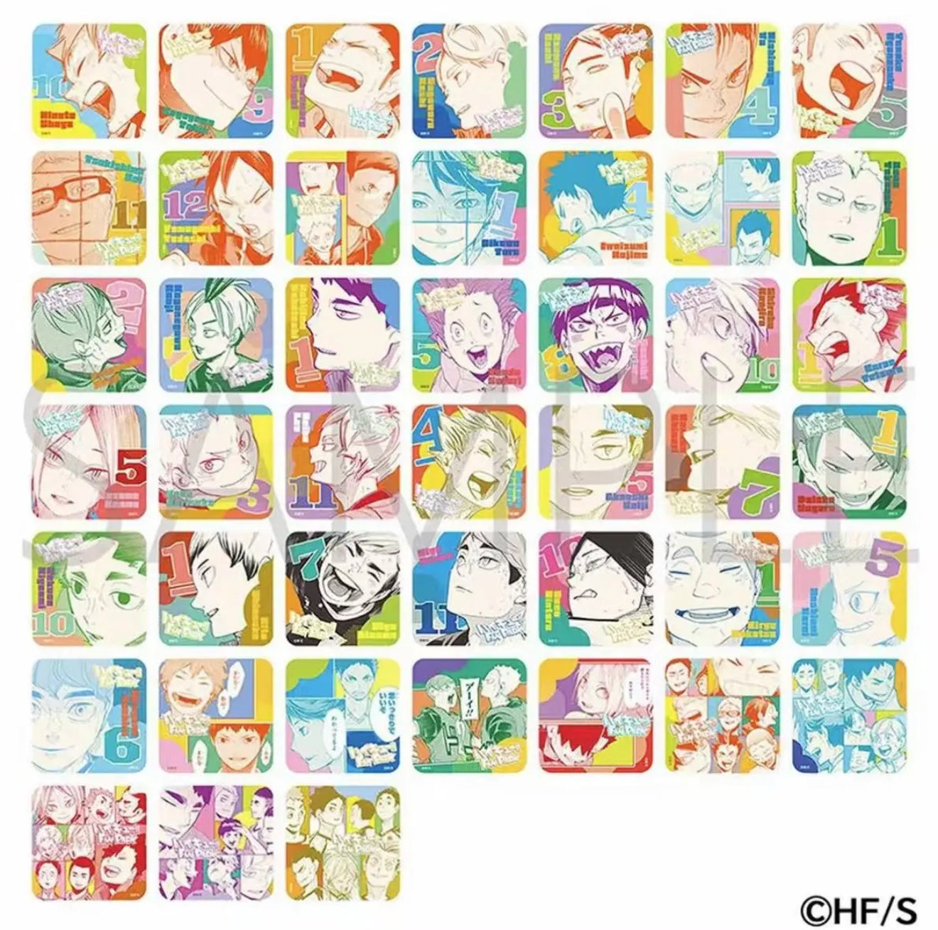 [Haikyuu!!] Fan Park Original Art Coaster
