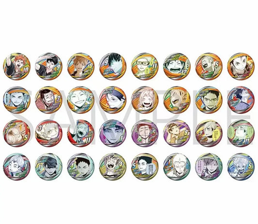 [Haikyuu!!] Fan Park Original Art Collective Badge 75mm