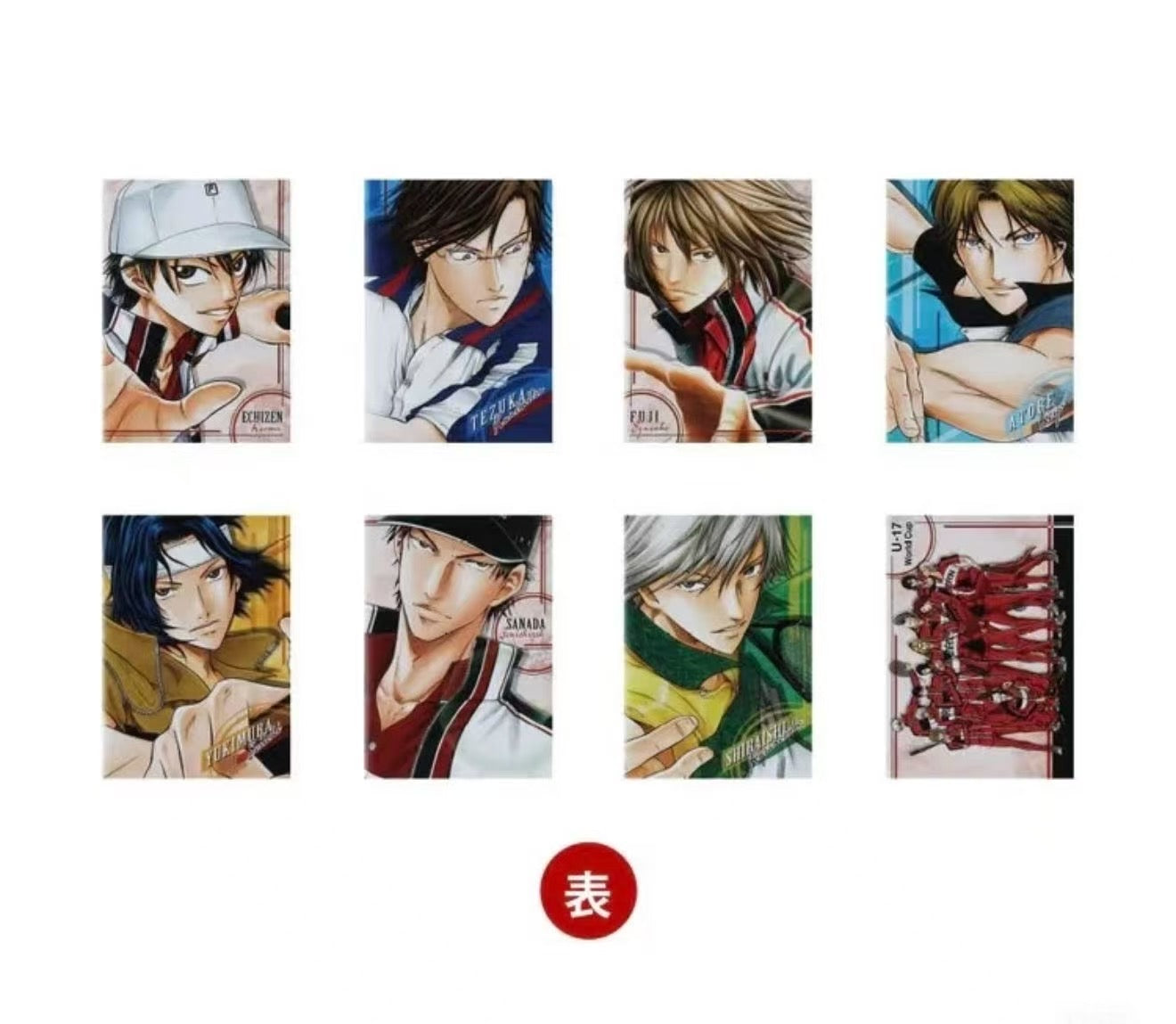 The Prince of Tennis- Mini Note Collection