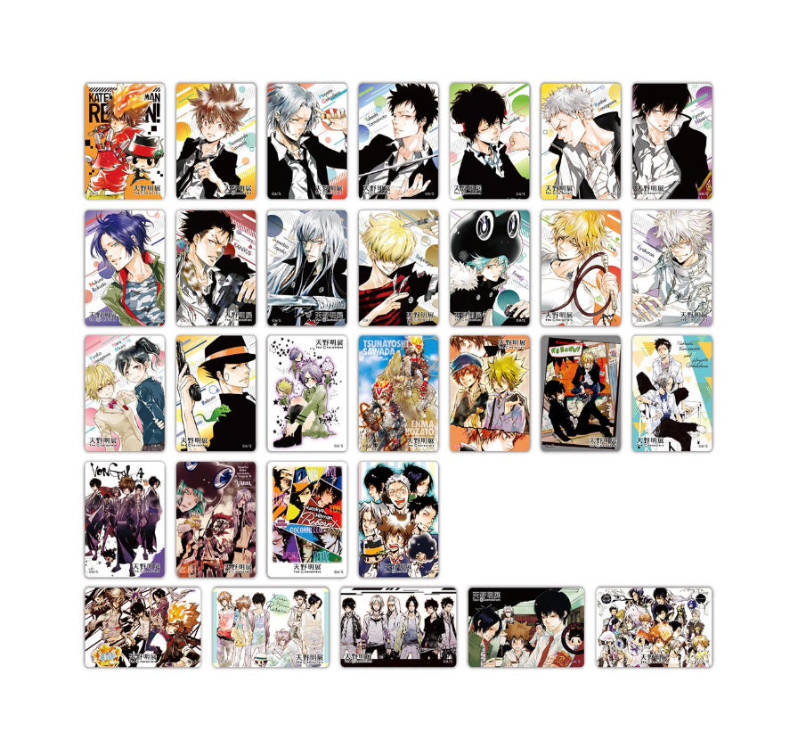 Amanoakira Exhibition Original Art Magnetic Sticker