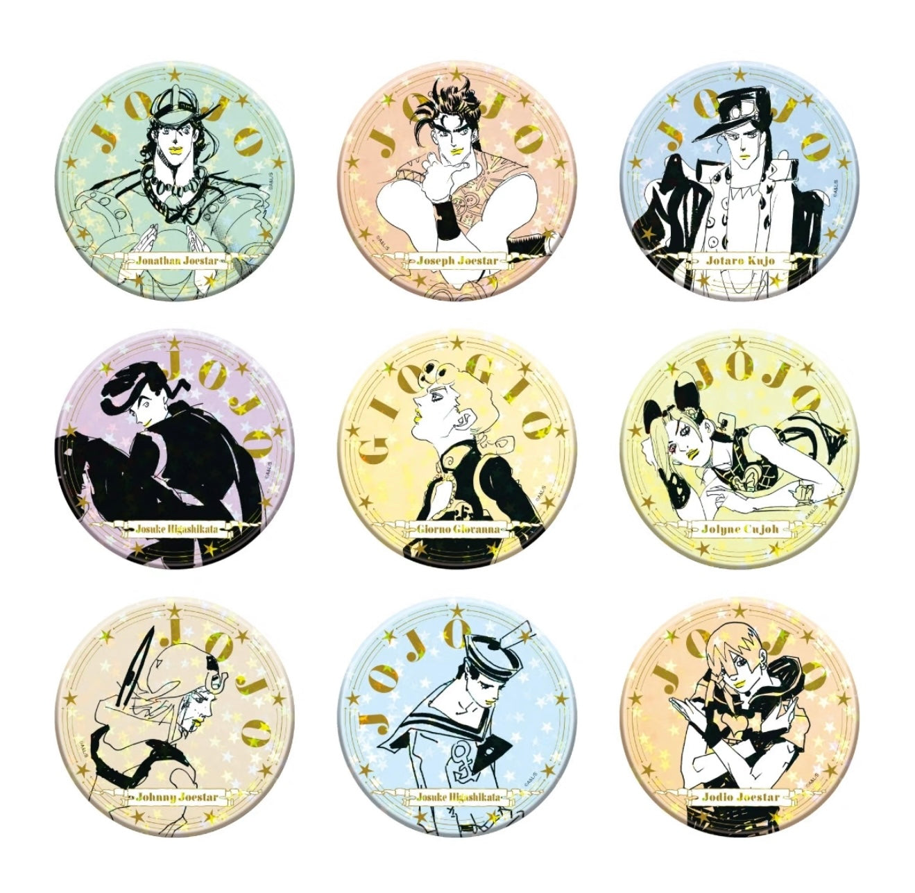 THE★JOJO WORLD Collectible Badge