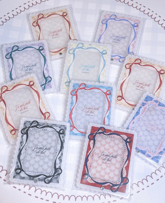 Fukuya- Photo card acrylic frame Cotton Frill