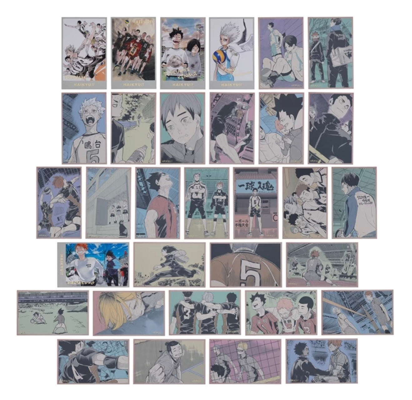 Haikyu!!- Original Art Memorial Card Collection Vol.2
