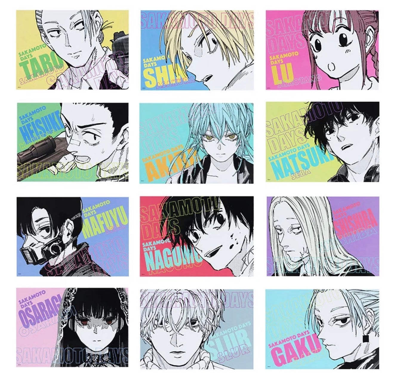 Sakamoto Days- Art Card Collection
