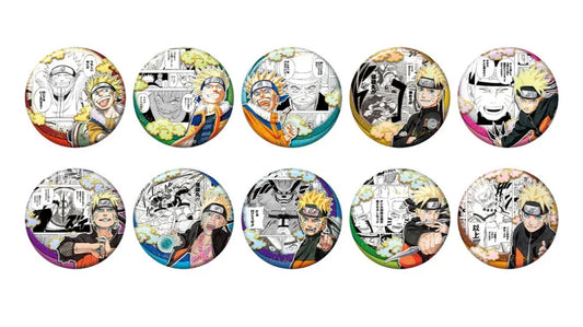NARUTO- "HEROES" Collection Can Badge- Naruto Uzumaki