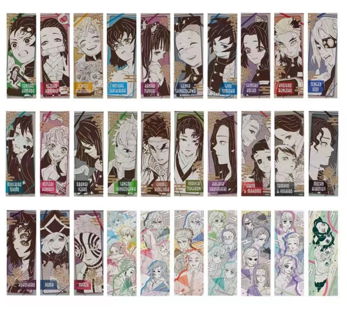 Demon Slayer- Original Long Sticker Collection Vol.1
