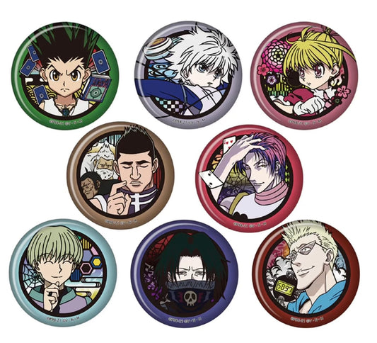 [Hunter x Hunter] Washi Paper Can Badge Collection Vol.4