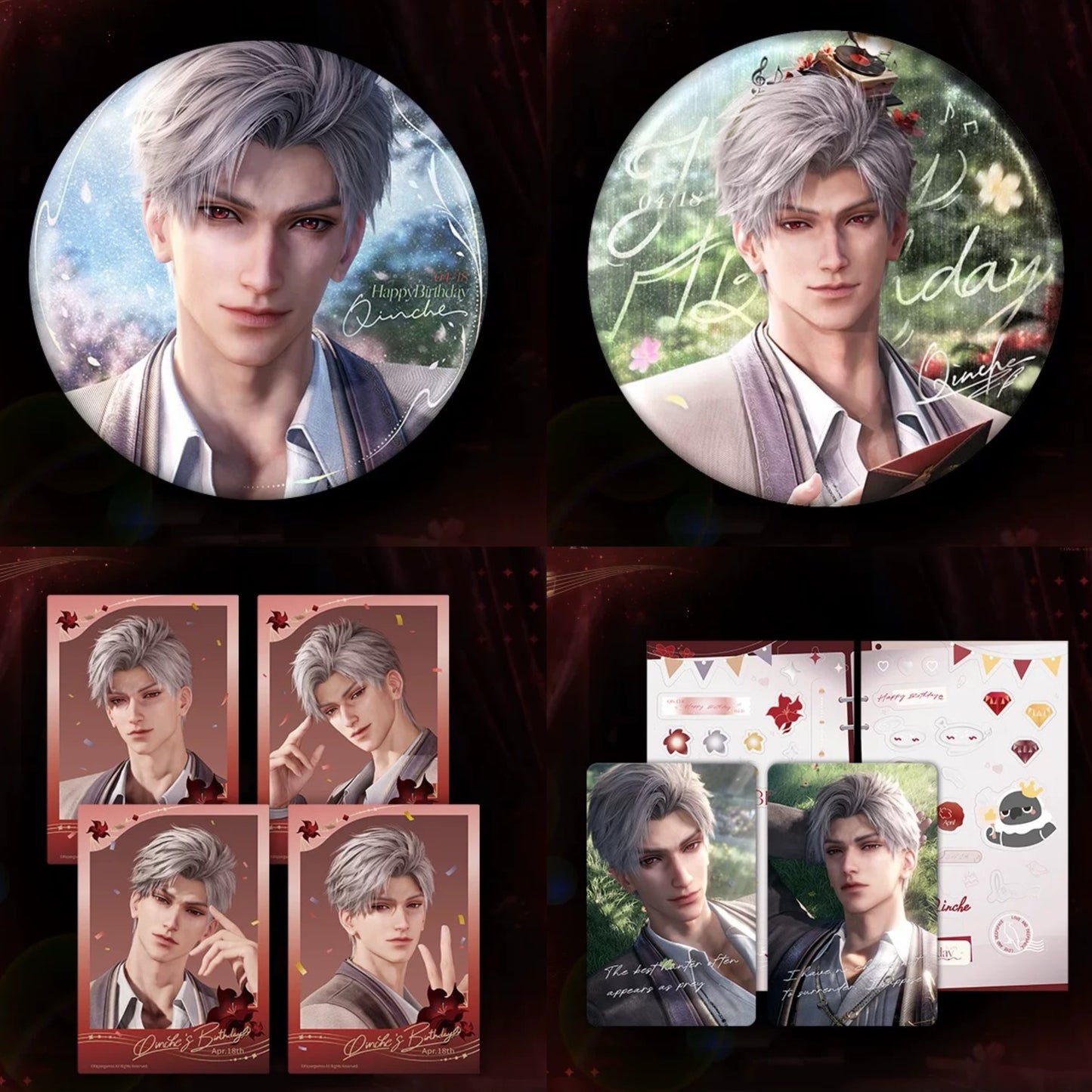 Sylus 2025 Birthday Collection “Where Hearts Live” Badge