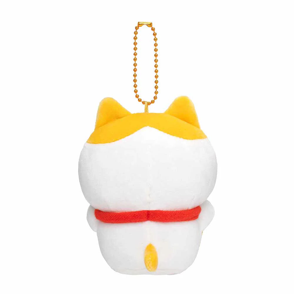 Lucky Cat Hachiware Keychain Plush