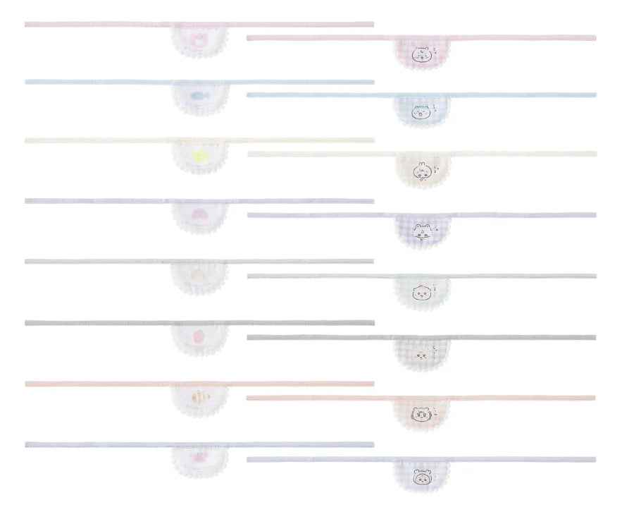 Chiikawa Baby Trading Mini Bibs (All 8 Types)