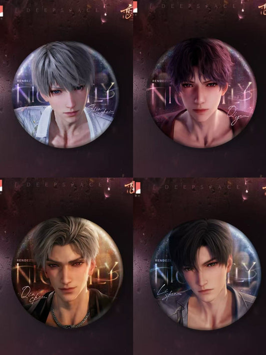 Nightly Rendezvous Series- Metal Pin
