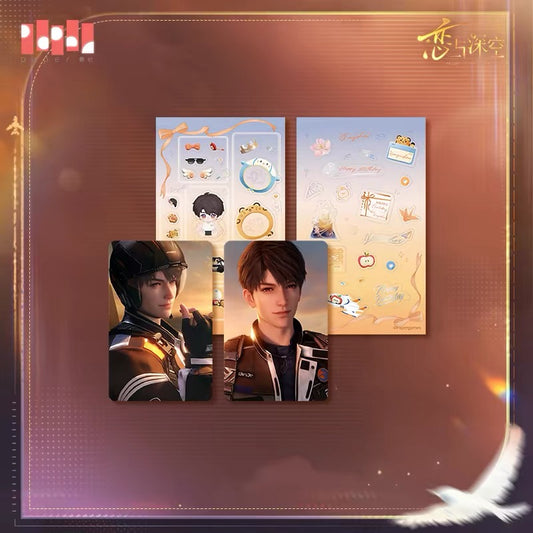 [Preorder] Caleb 2026 Birthday Your Skyblue Series Card & Sticker Set