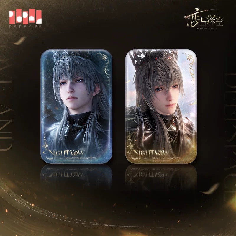 [Preorder] Xavier King of Darknight Series Rectangular Badge