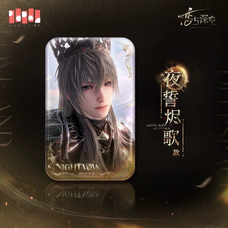 [Preorder] Xavier King of Darknight Series Rectangular Badge