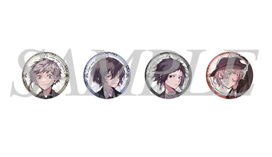 [Bungo Stray Dogs] Grand Exhibition Act 2 Can Badge Set B