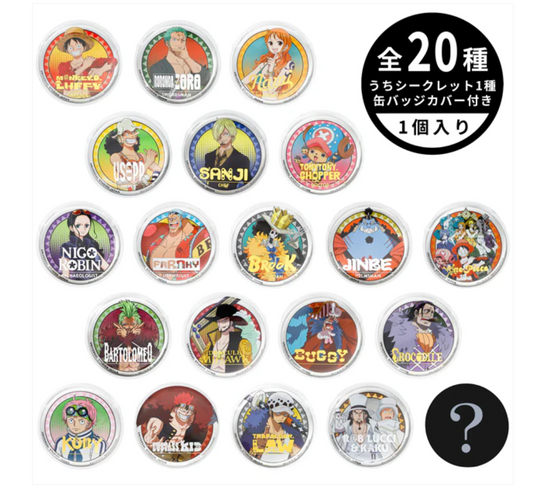 One Piece-Universal Studios Japan Collectible Can Badge