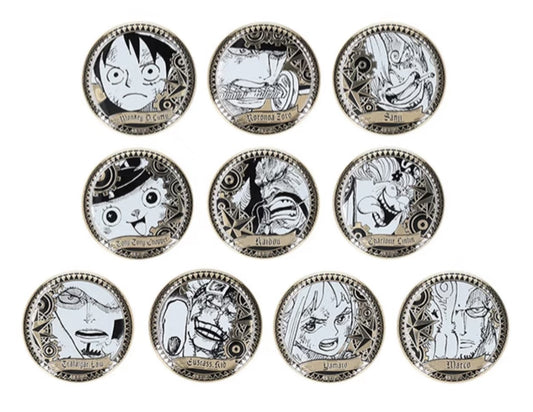 ONE PIECE- Ougon Can Badge Collection