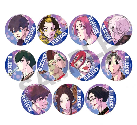 [Blue Lock] Yukata Can Badge Collection