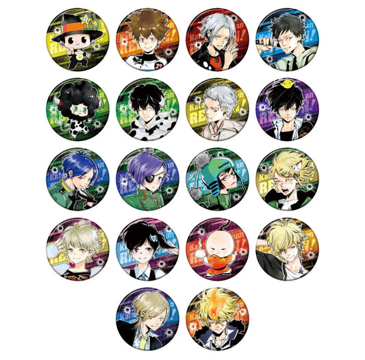 [Katekyo Hitman Reborn!] Original Art Can Badge Collection Ver. A