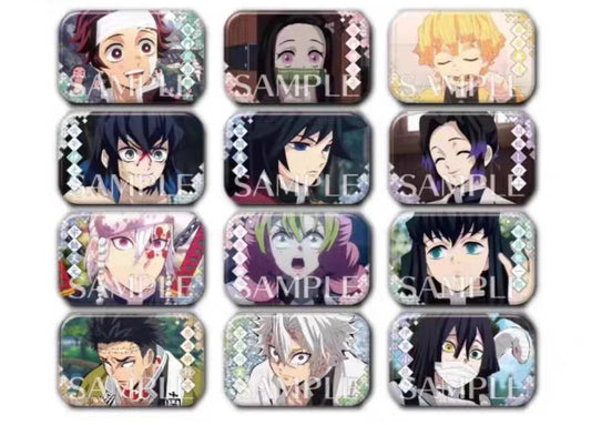 [Demon Slayer] Square Collectible Can Badge