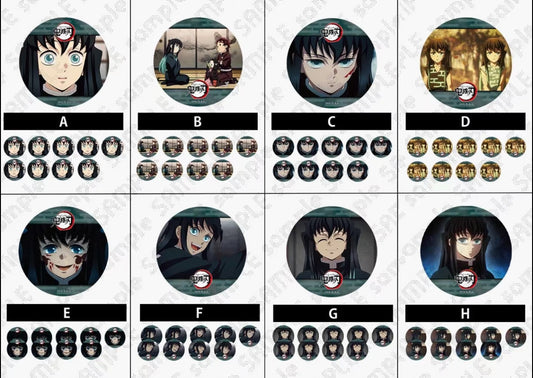 [Demon Slayer] Tokito Muichiro Lenticular Collectible Can Badge