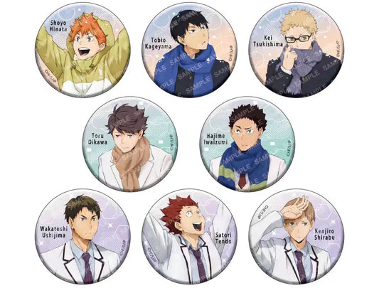 [Haikyuu!!] "Weather" Can Badge Collection A
