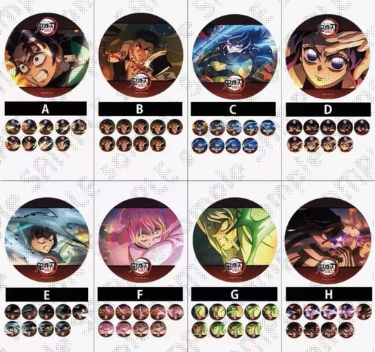 [Demon Slayer] "To The Hashira Training" Lenticular Collectible Can Badge