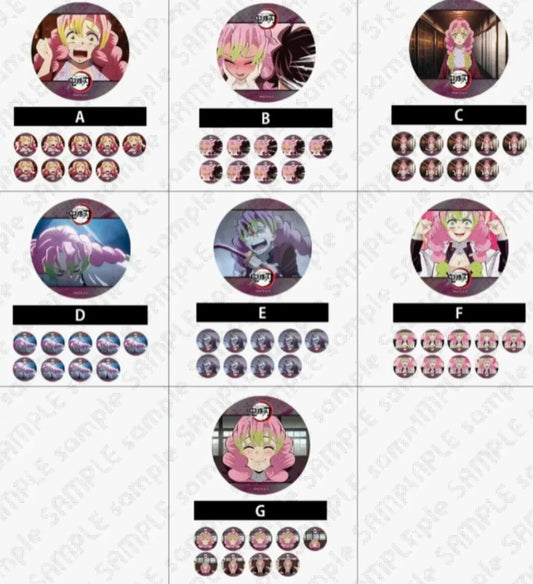 [Demon Slayer] Kanroji Mitsuri Lenticular Collectible Can Badge