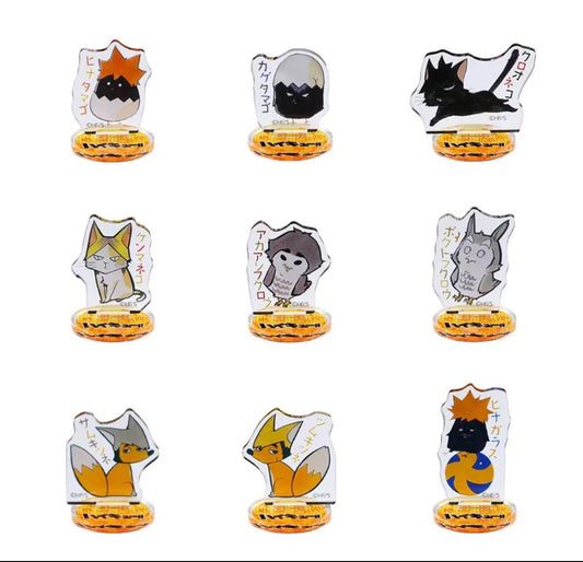 [Haikyuu!!] Mini Acrylic Stand- Animal Ver.