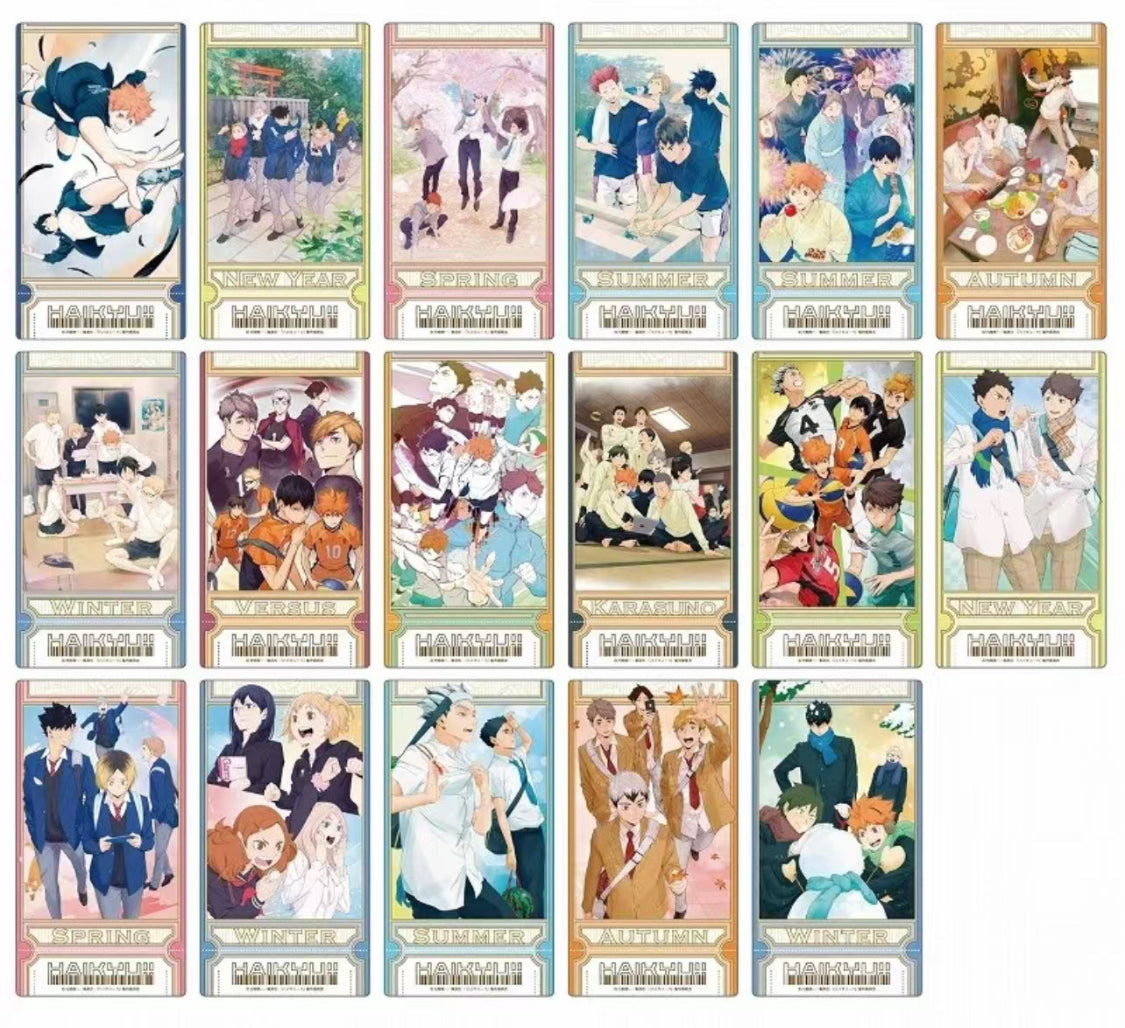 [Haikyuu!!] Anime Visual Collectible Ticket