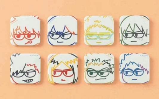 [Haikyuu!!] Can Badge Collection Line Art Ver.