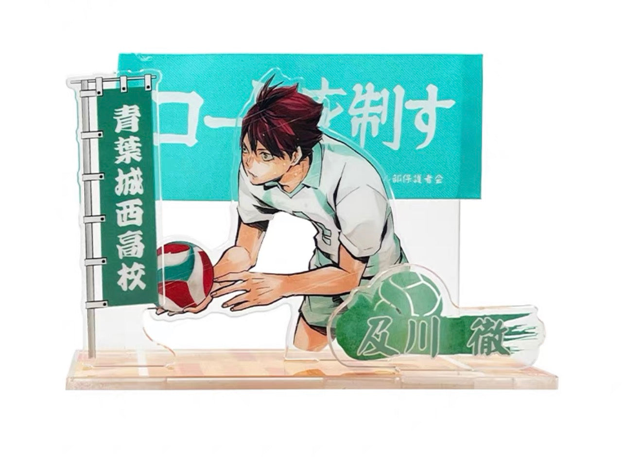 [Haikyuu!!] Acrylic Stand with Banner - Oikawa Toru