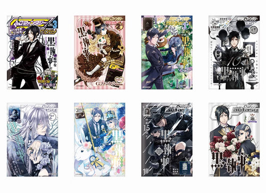 [Black Butler] Black Label 30th Anniversary Square Can Badge Collection