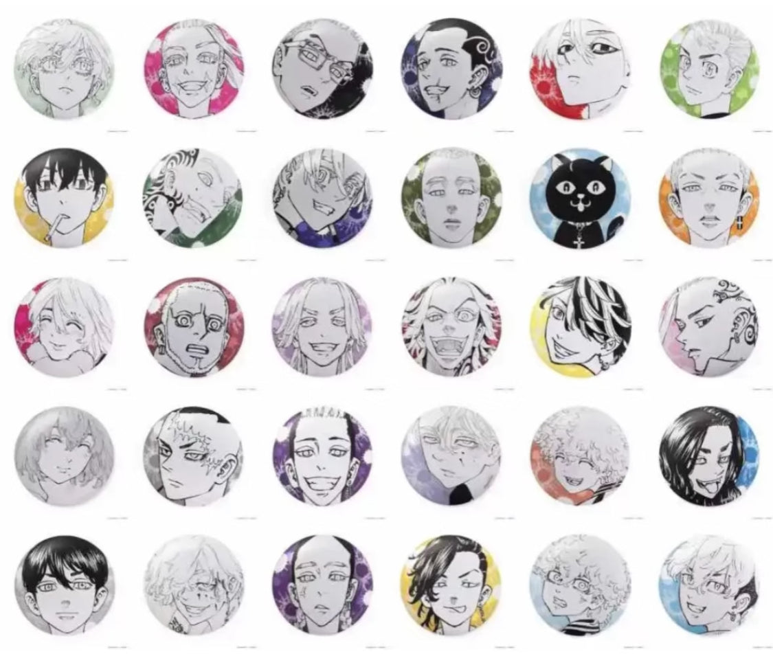 [Tokyo Revengers] Original Art Can Badge Collection