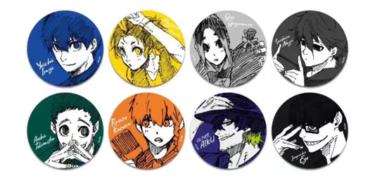 [Blue Lock] Original Art Can Badge Collection -priv.A-