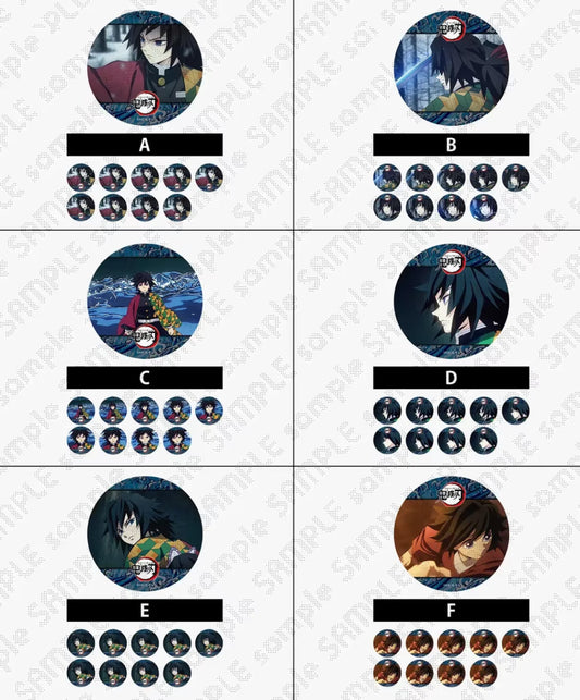 [Demon Slayer] Giyuu Lenticular Collectible Can Badge