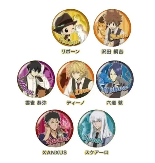 [Katekyo Hitman Reborn!] Gachapon Machine Can Badge Collection