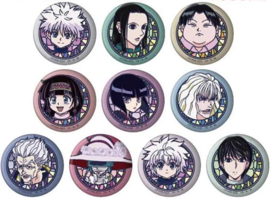 [HUNTER×HUNTER] Kirie Series Washi Can Badge Collection